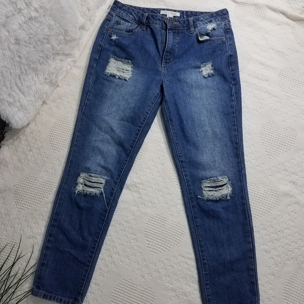 Life in progress Boy friends jeans